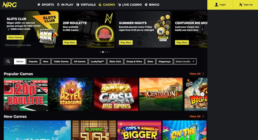 NRG Bet casino